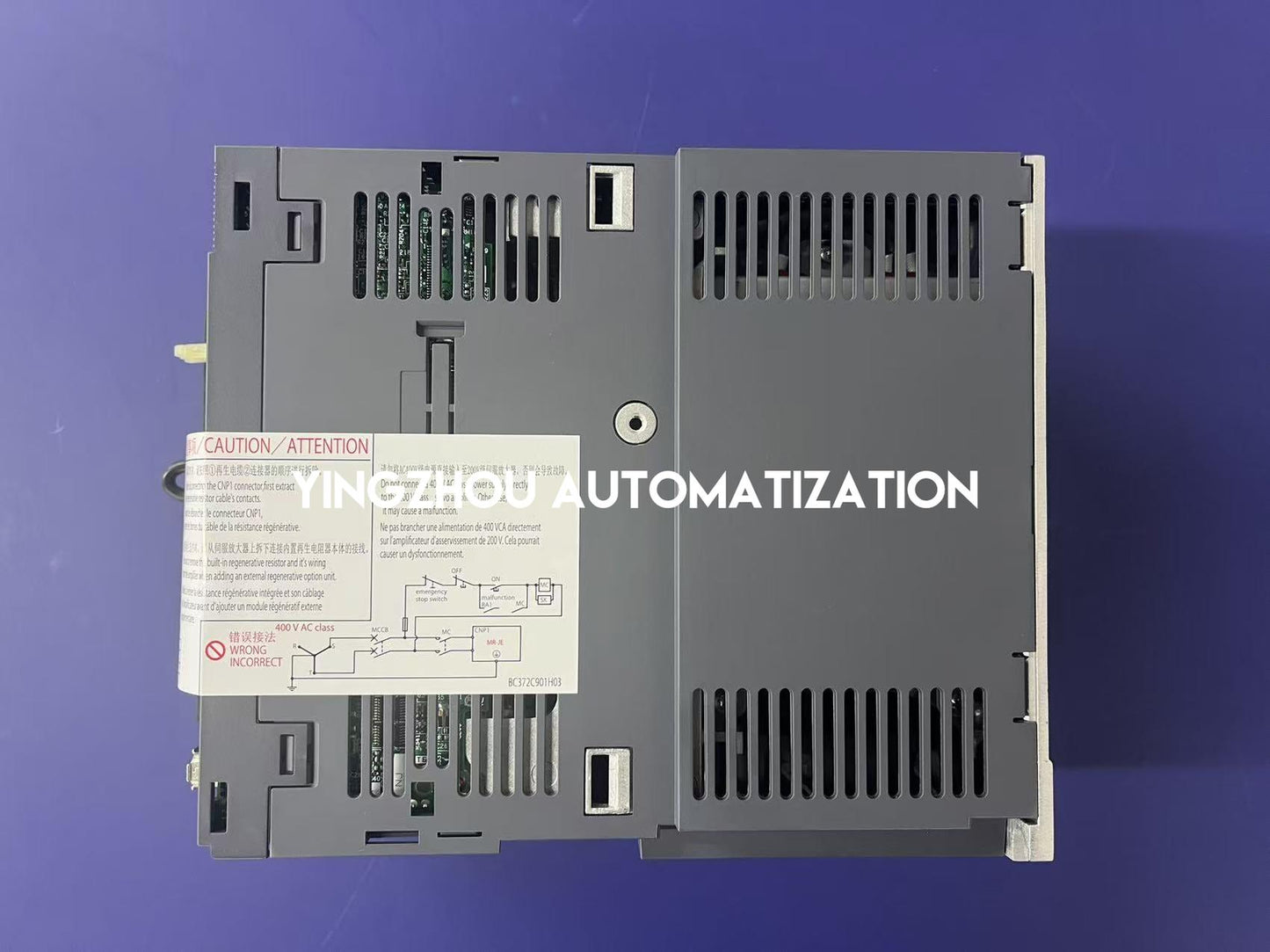Mitsubishi MELSERVO JE Series MR-JE-200A Servo Motor 2KW 11A 3PH 200Vac-240Vac-YingZhou Automatization