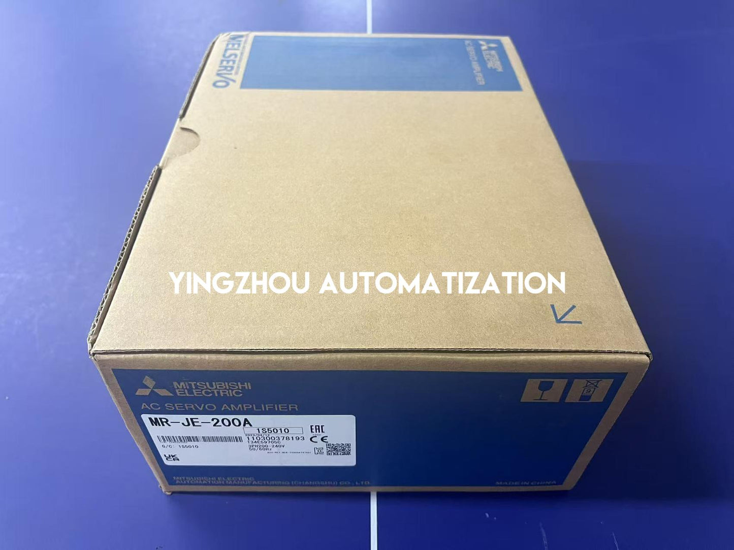 Mitsubishi MELSERVO JE Series MR-JE-200A Servo Motor 2KW 11A 3PH 200Vac-240Vac-YingZhou Automatization