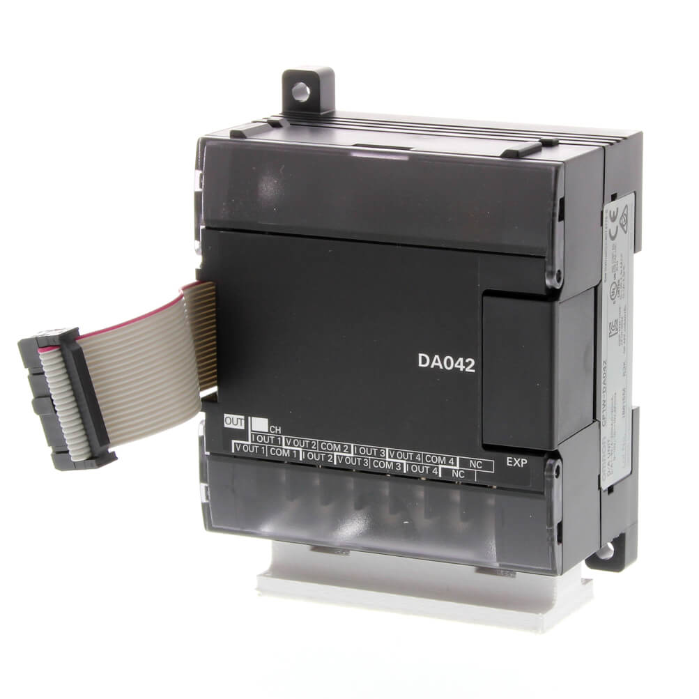 Omron CP1W-DA042 Analog Output Unit | 4-Channel, 1/12,000 Resolution, for CP1H / CP1L / CP1E-YingZhou Automatization