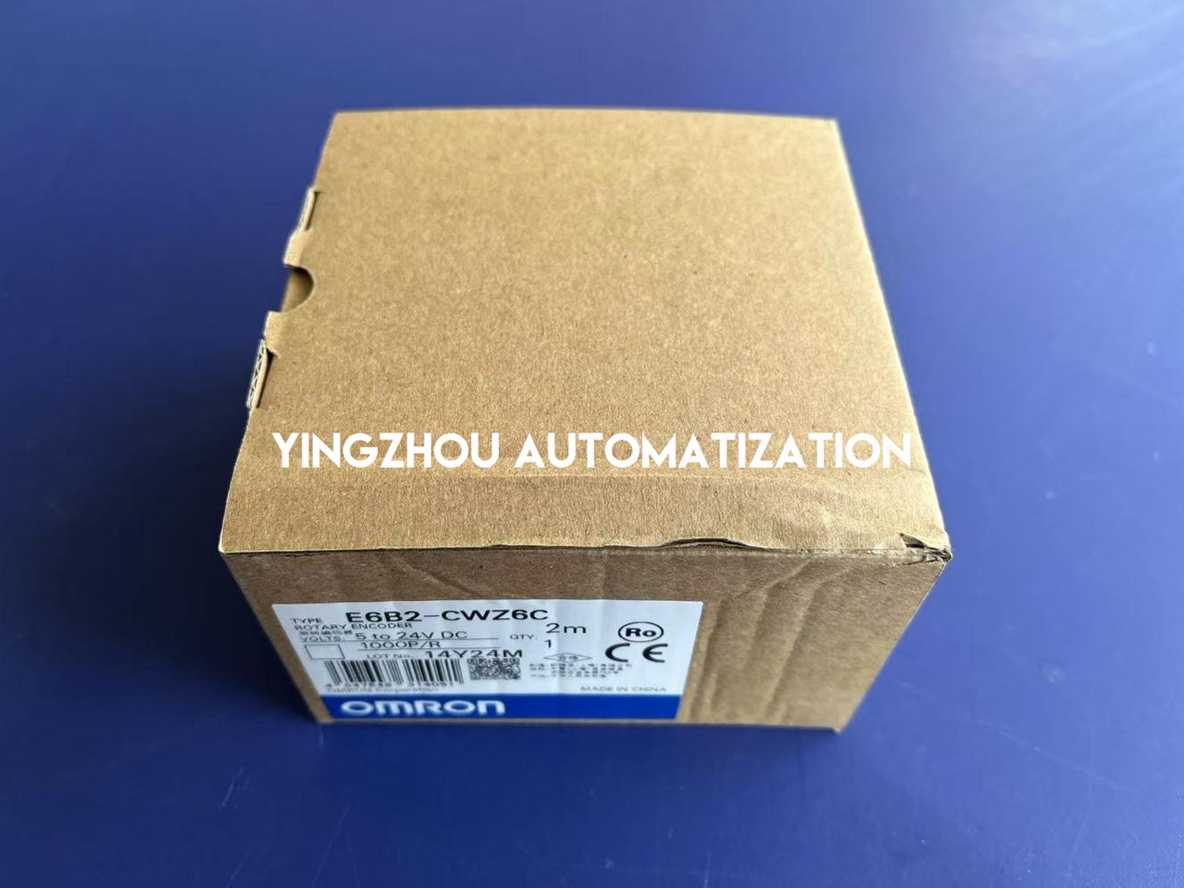 Omron E6B2-CWZ6C Rotary Encoder | Incremental, NPN Open Collector, 40mm Diameter, E6B2 Series, Brand New Original-YingZhou Automatization