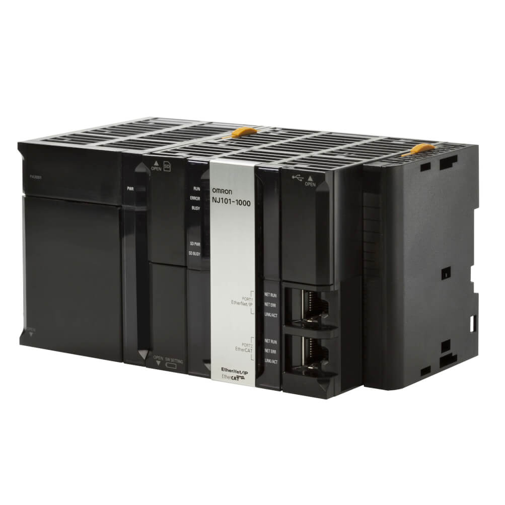 Omron NJ101-9000 Sysmac CPU Unit | SQL Database Connection, EtherCAT & EtherNet/IP-YingZhou Automatization