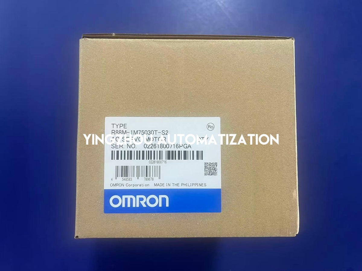 Omron R88M-1M75030T-S2 Servo Motor | 1S Series 750W AC Servo Motor | Brand New Original-YingZhou Automatization