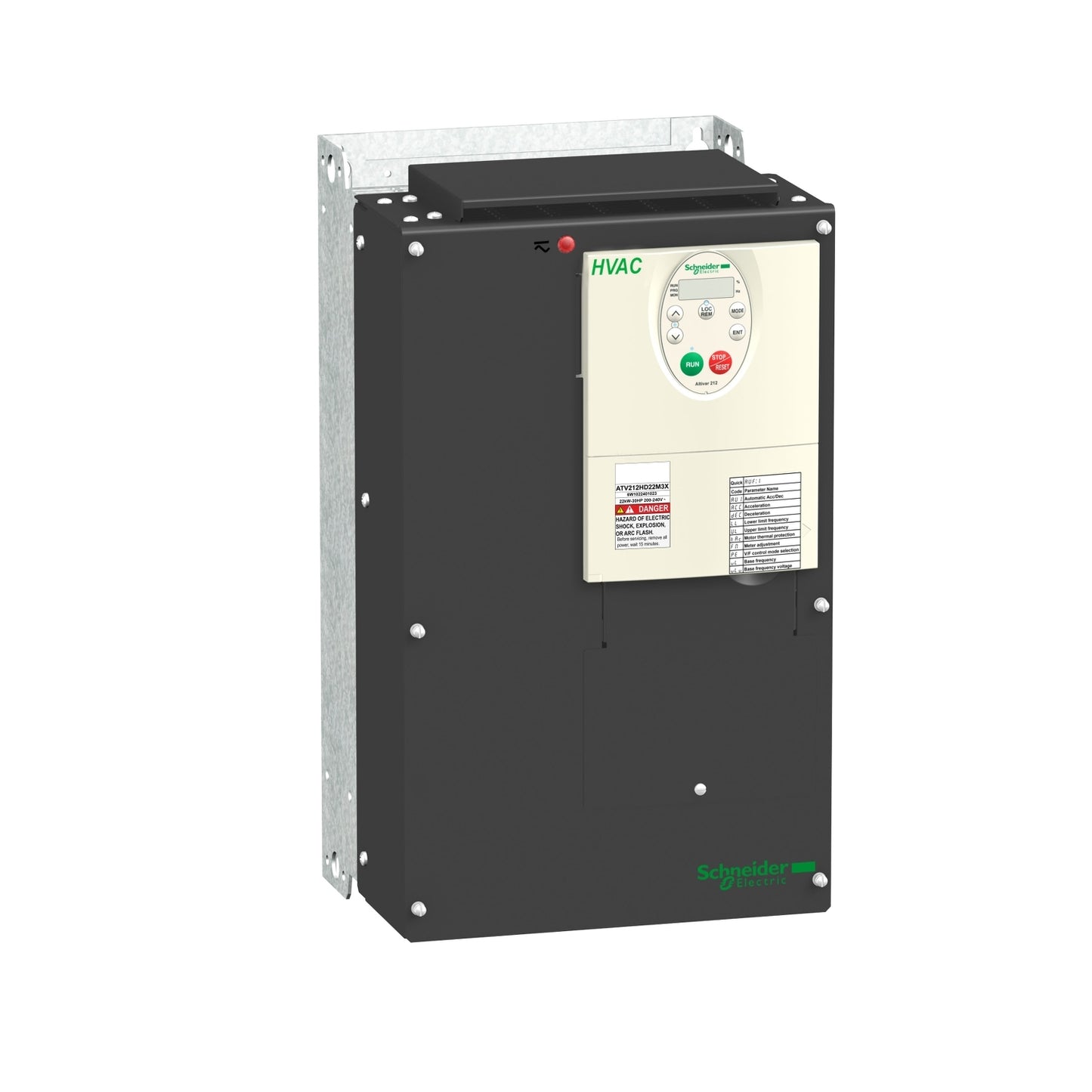 Schneider ATV212HD22N4 Altivar 212 VFD | 22kW / 30HP | 380-480V | 3-Phase HVAC Drive