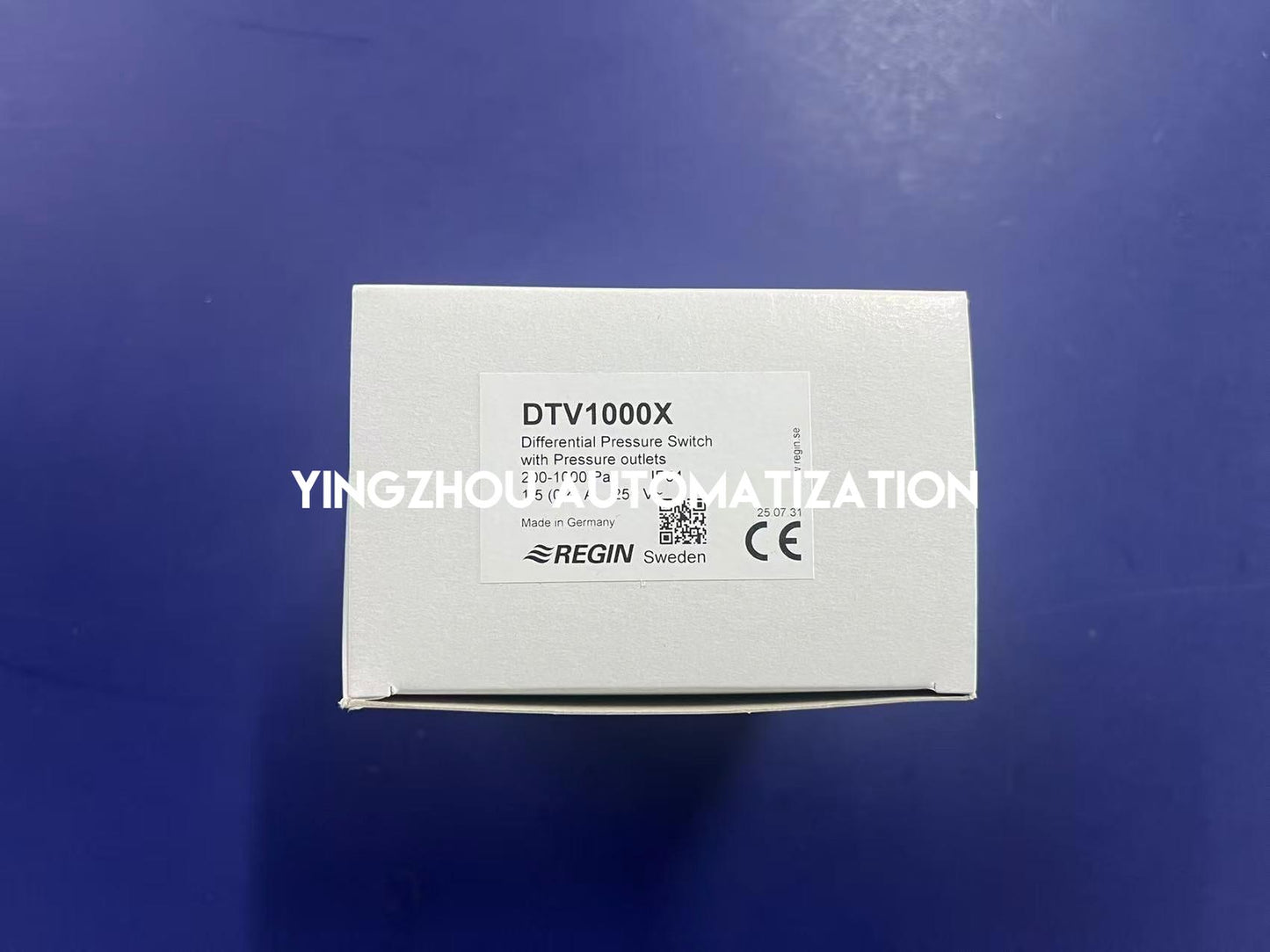 Regin DTV1000X Pressure Switch | Differential Pressure Switch for Air Systems | Brand New Original-YingZhou Automatization