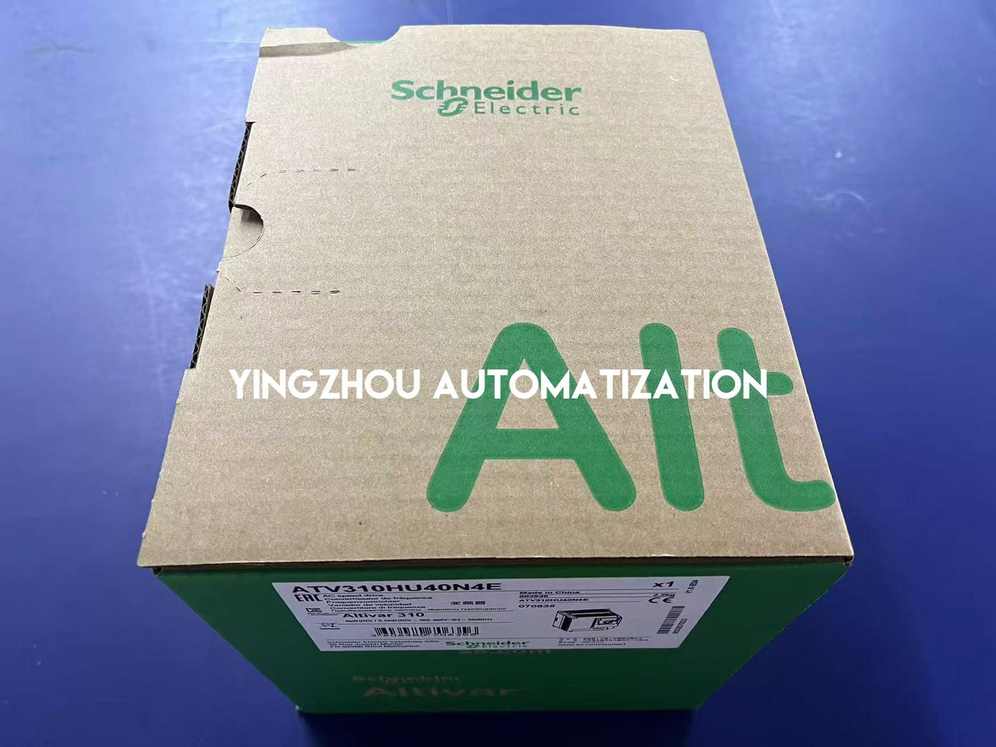 Schneider ATV310HU40N4E VFD | 4.0kW 5HP, 400V 3-Phase, Easy Altivar Industrial Drive, IP20, High-Reliability Motor Control, Brand New Original-YingZhou Automatization