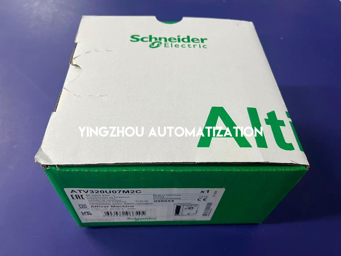Schneider Altivar ATV320U07M2C Variable Frequency Drive | 0.18kW (0.25HP), 200-240V, 1-Phase, 1.5A, IP20, Compact Industrial Drive | Brand New Original-YingZhou Automatization