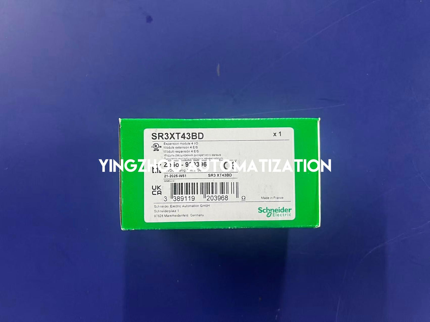 Schneider Electric SR3XT43BD Extension Module | Zelio Logic, 4 Discrete Inputs/Outputs, 24V DC, Industrial Automation, Brand New Original-YingZhou Automatization