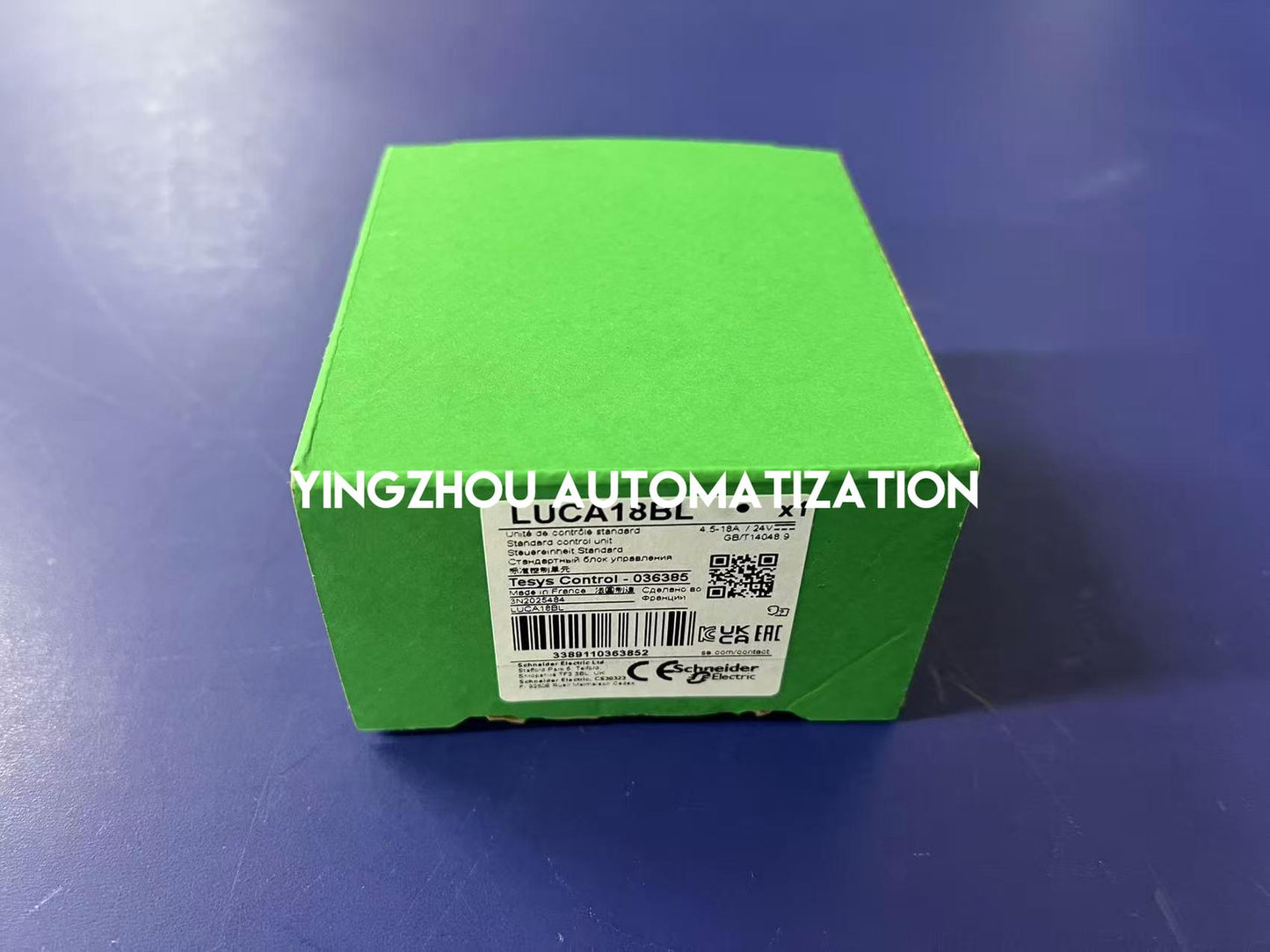 Schneider TeSys Ultra Standard Control Unit LUCA18BL 4.5A to 18A 3P motors thermal magnetic protection class 10 coil 24VDC-YingZhou Automatization
