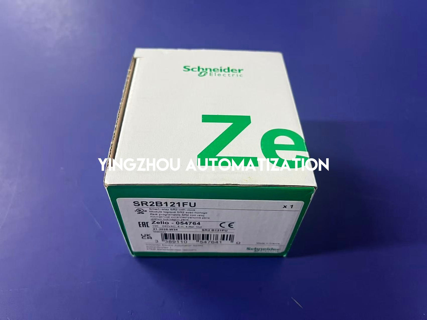 Schneider Zelio Logic SR2B121FU Smart Relay | 12 I/O, 100-240V AC Supply, With Display | Brand New Original-YingZhou Automatization