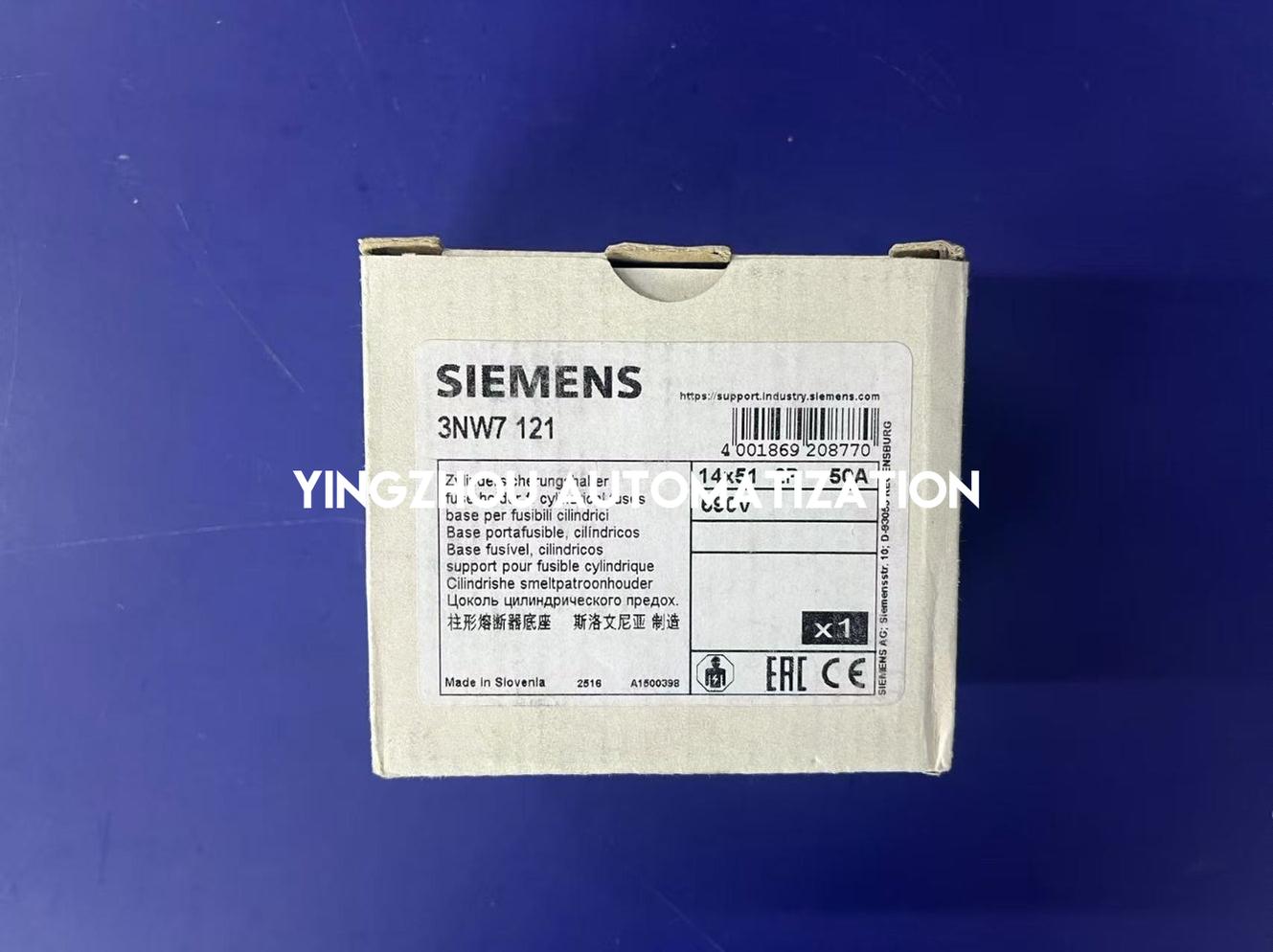 Siemens 3NW7121 Cylindrical Fuse Link Size 14x51mm 50A 690V gG | Brand New Original-YingZhou Automatization