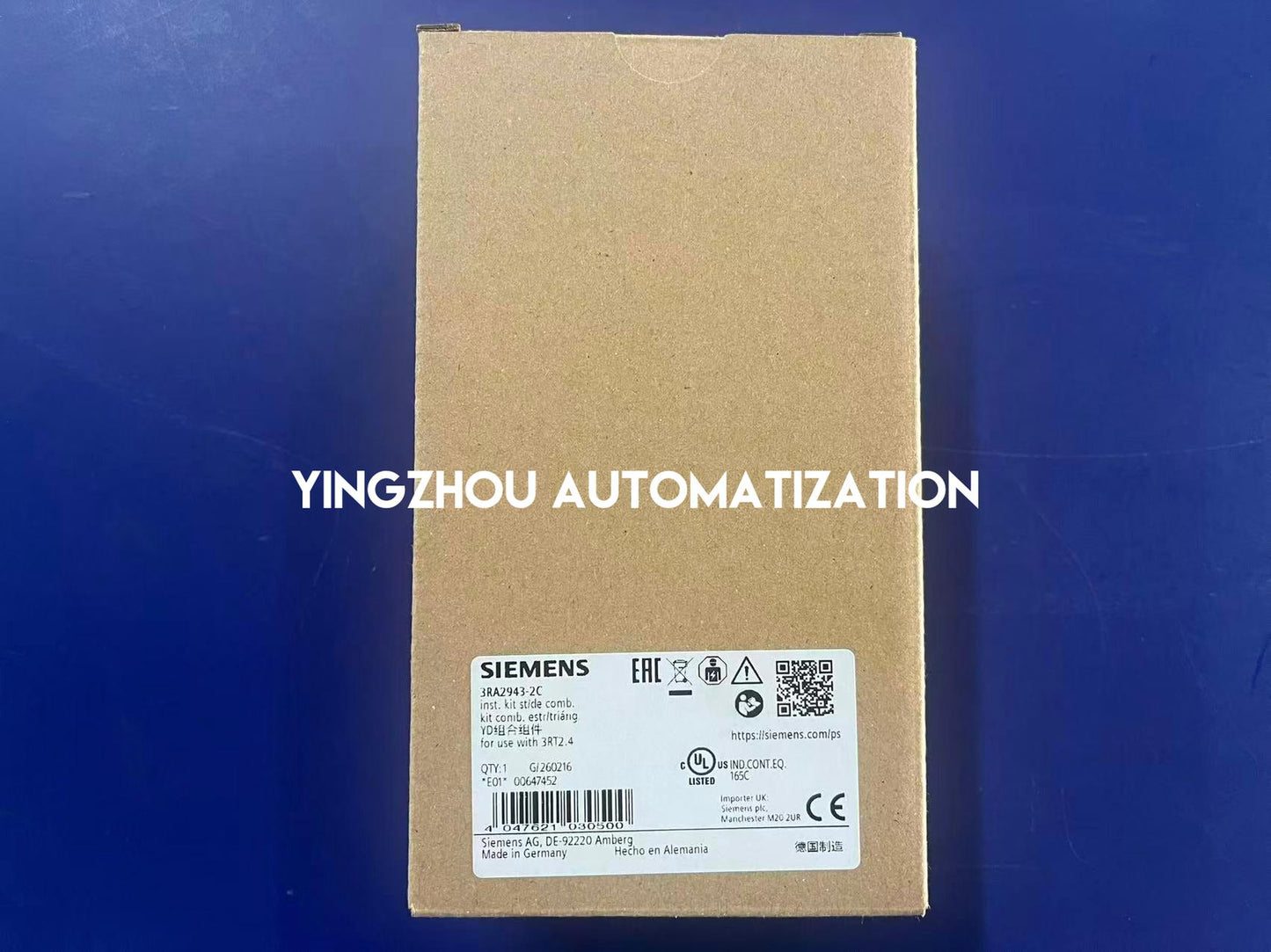Siemens 3RA2943-2C Wiring Module | SIRIUS 3RA29 Series | Mechanical Connector Link | Brand New Original-YingZhou Automatization