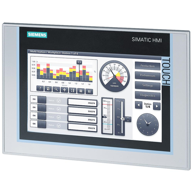 Siemens 6AV2124-0JC01-0AX0 SIMATIC HMI TP700 Comfort Panel Operator Interface | Brand New Original-YingZhou Automatization