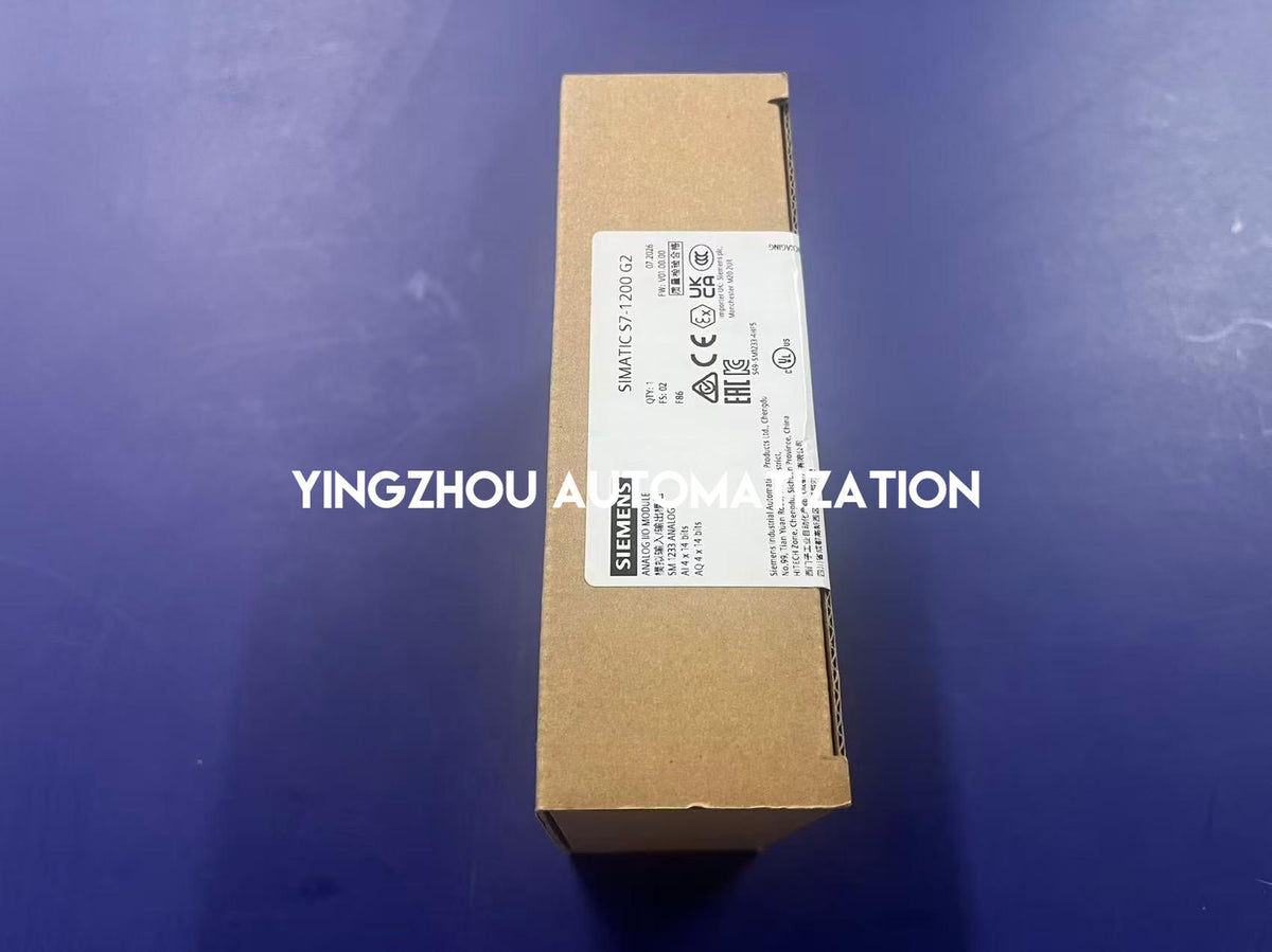 Siemens 6ES7233-4HF50-0XB0 SIMATIC S7-1200 G2 SM 1233 4AI/4AO 14-Bit Analog I/O Module-YingZhou Automatization