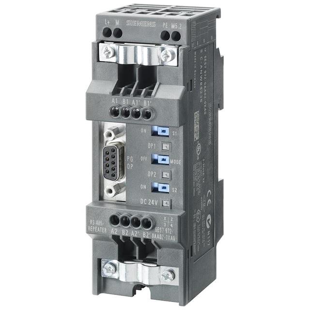 Siemens SIMATIC DP PROFIBUS RS 485 Repeater | 12 Mbit/s, IP20 | 6ES7972-0AA02-0XA0-YingZhou Automatization