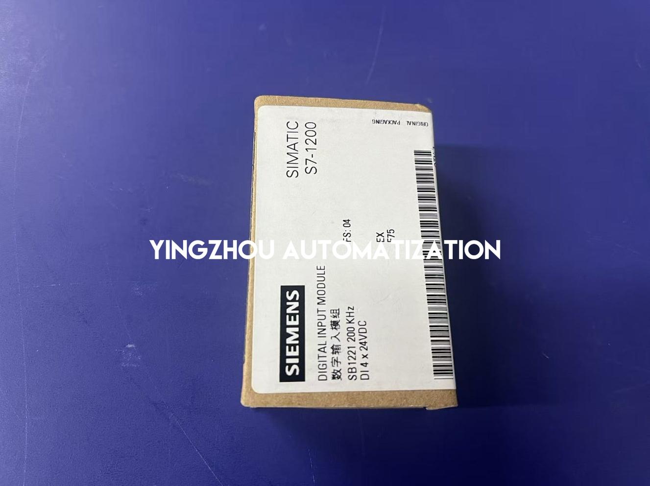 Siemens SIMATIC S7-1200 Signal Board SB 1221 | 4 DI, 24V DC, 200kHz | 6ES7221-3BD30-0XB0-YingZhou Automatization