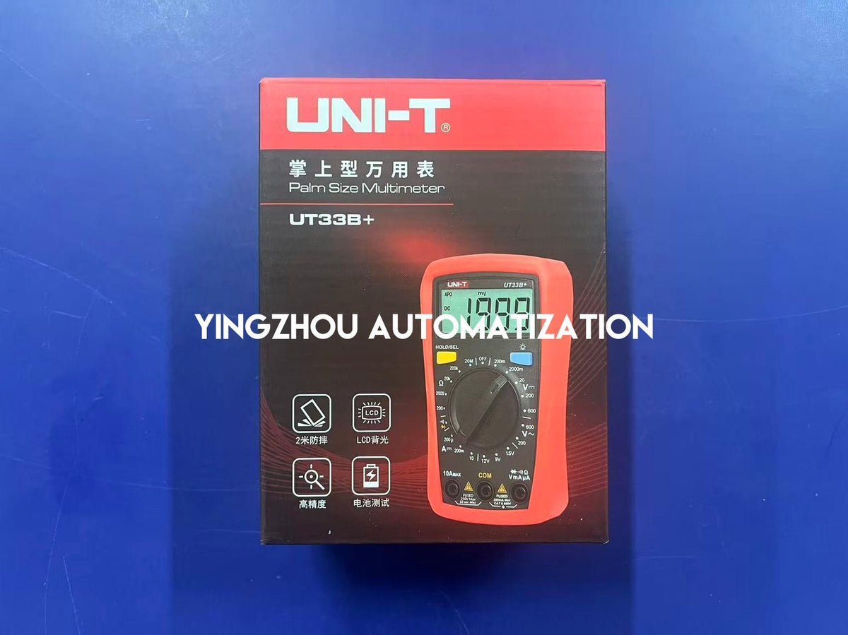UNI-T UT33B+ Palm Size Digital Multimeter 600V CAT II with Battery Test-YingZhou Automatization