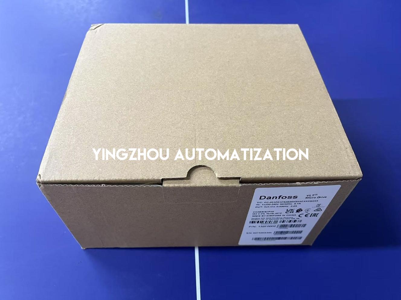 Danfoss 132F0030 Frequency Inverter VLT Micro Drive FC-051PK37S2E20H3XXCXXXSXXX 0.37KW/0.5HP 1PH 200-240VAC VFD-YingZhou Automatization