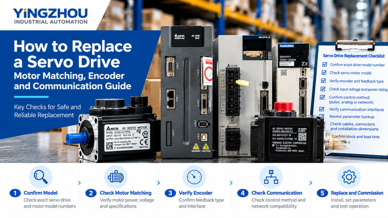 How to Replace an Industrial Servo Drive: Compatibility and Buying Guide