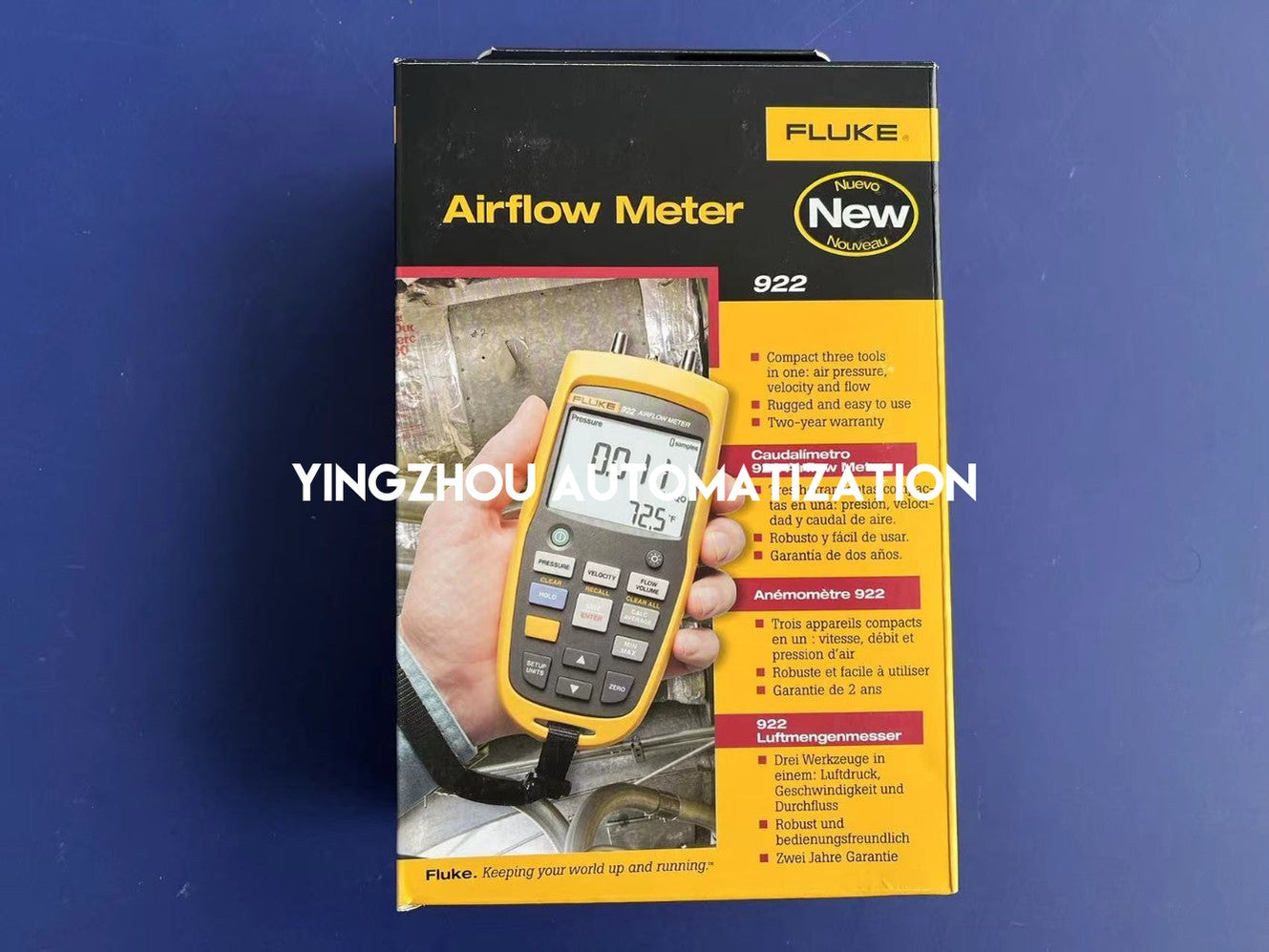 Fluke 922 Airflow Meter/Micromanometer-YingZhou Automatization