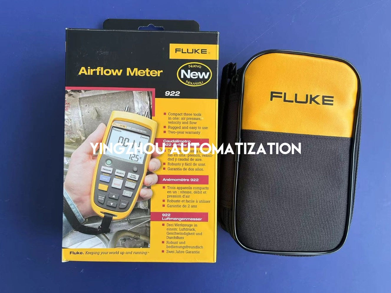 Fluke 922 Airflow Meter/Micromanometer-YingZhou Automatization