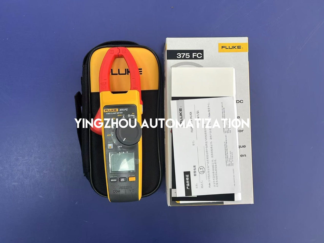 Fluke 375 FC True-RMS AC/DC Clamp Meter-YingZhou Automatization