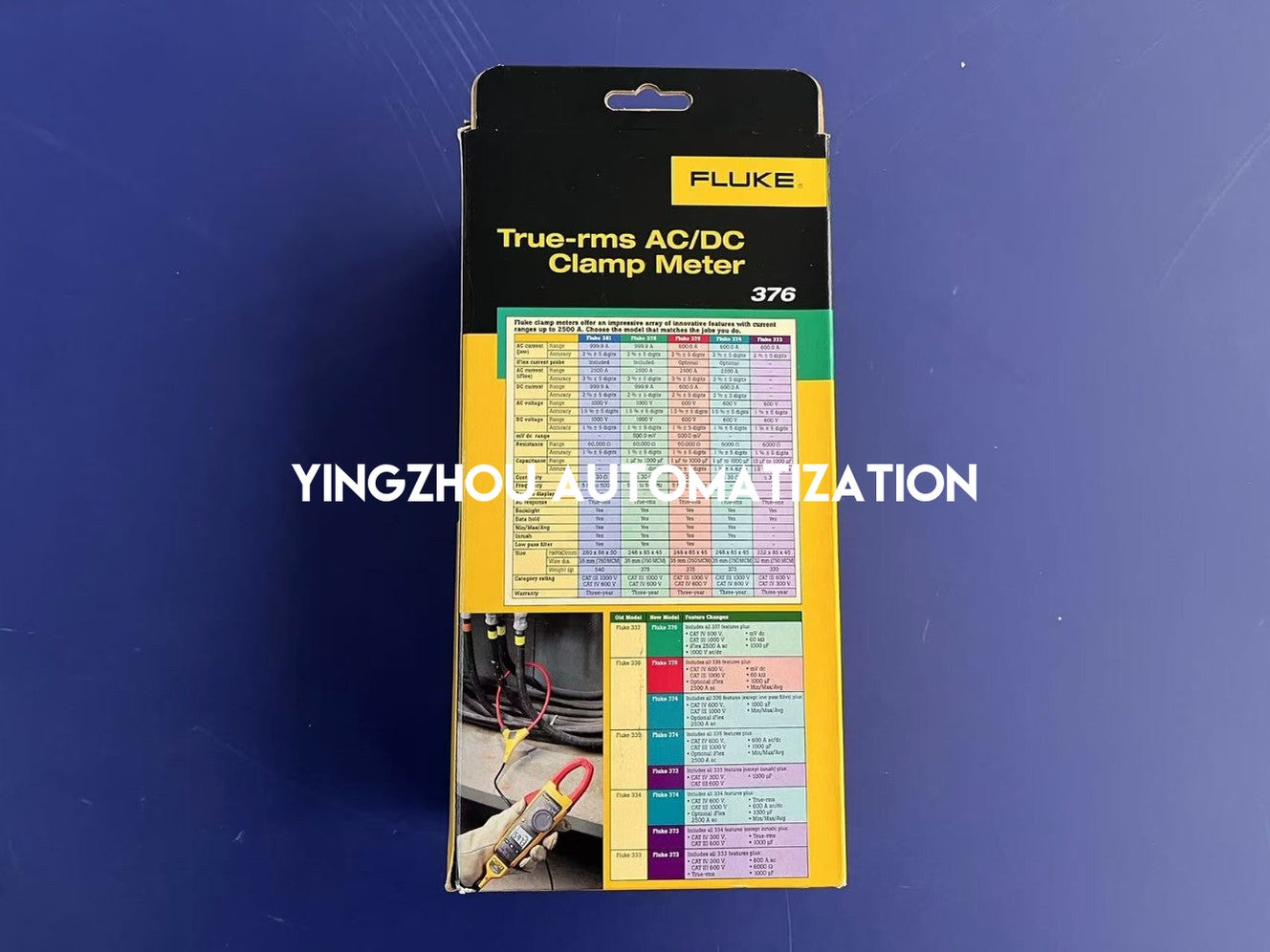 Fluke 376 True RMS AC/DC Clamp Meter with iFlex®-YingZhou Automatization