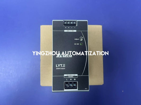 DELTA LYTE II Series DRL-24V240W1AA DIN Rail Switching Power Supply 24V 10A 240W