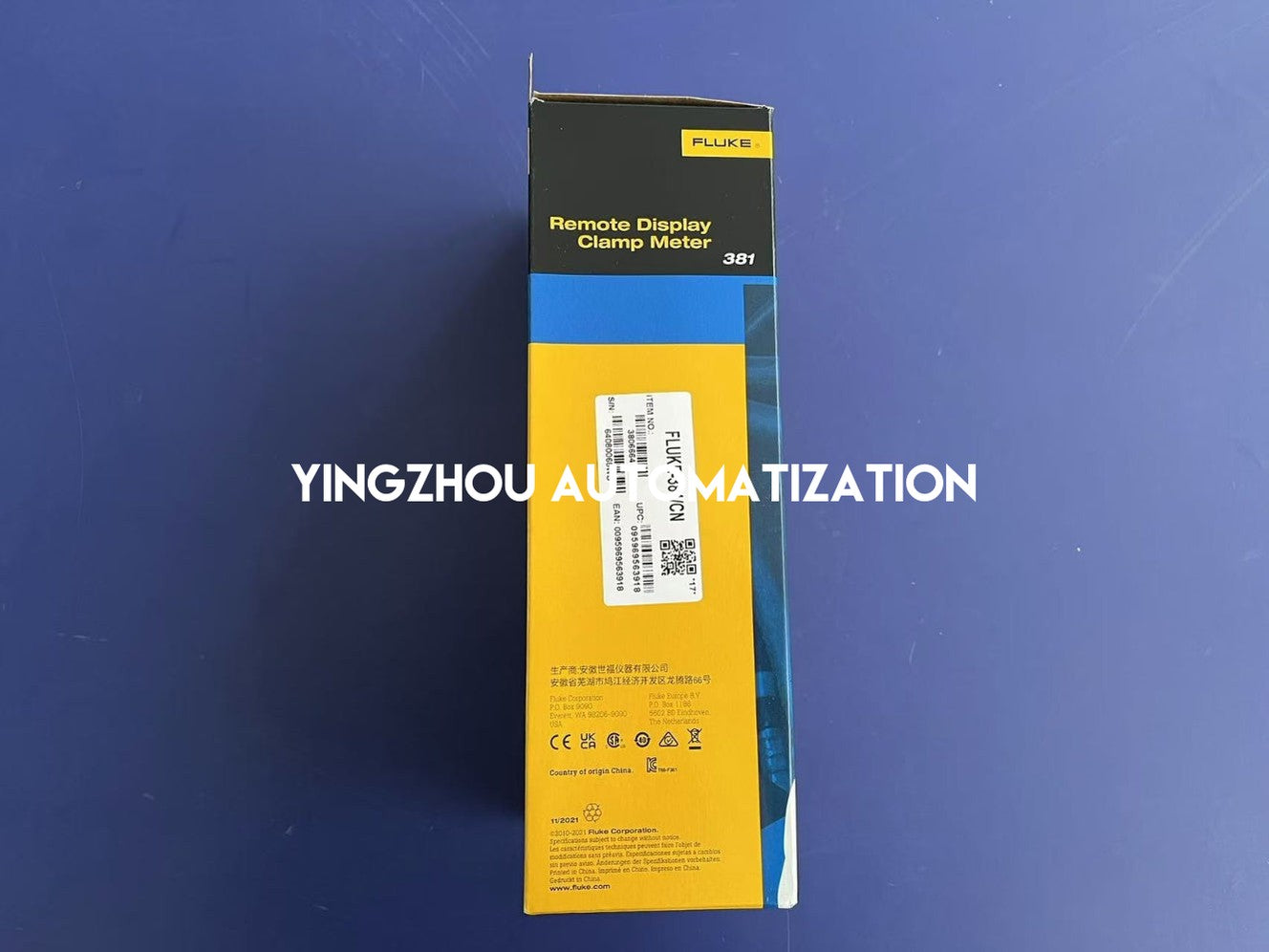 Fluke 381 Remote Display True RMS AC/DC Clamp Meter with iFlex®-YingZhou Automatization