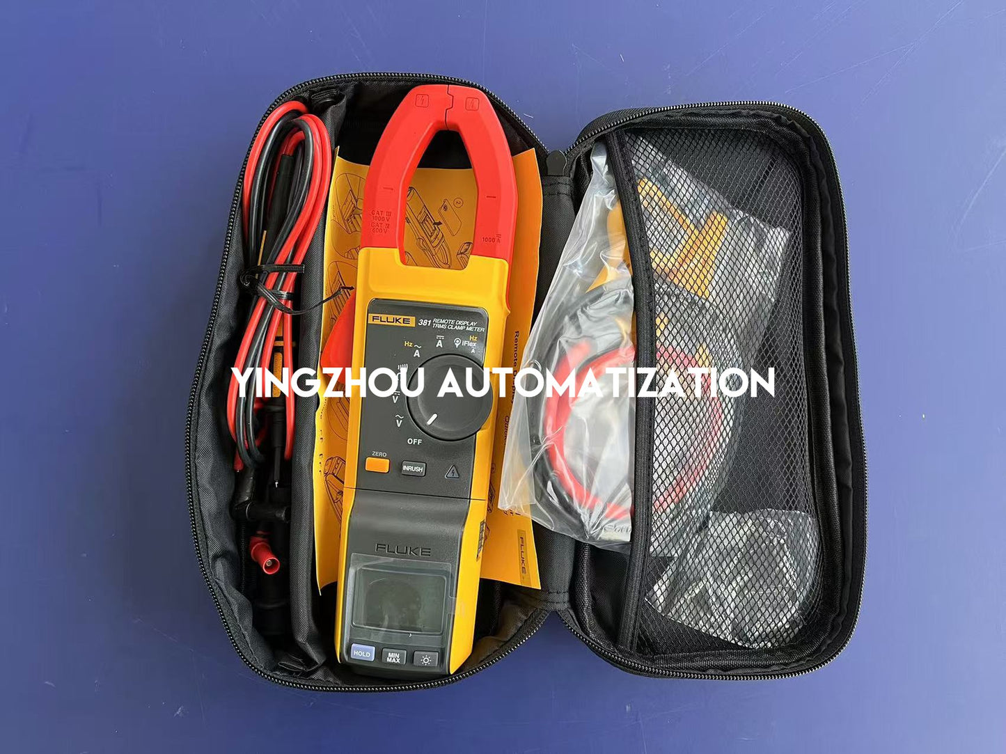Fluke 381 Remote Display True RMS AC/DC Clamp Meter with iFlex®-YingZhou Automatization