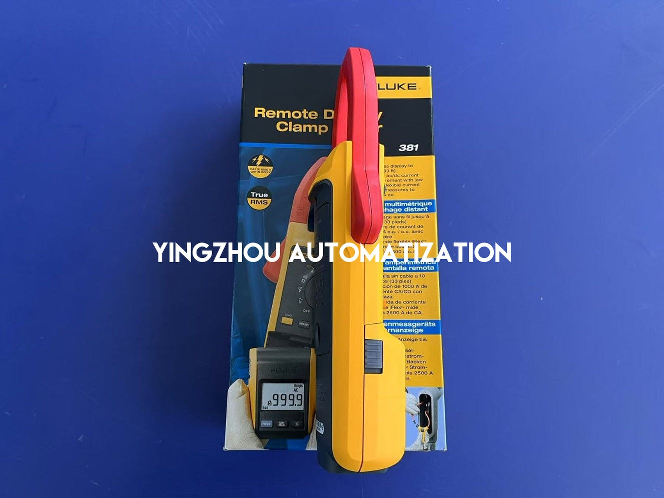 Fluke 381 Remote Display True RMS AC/DC Clamp Meter with iFlex®-YingZhou Automatization