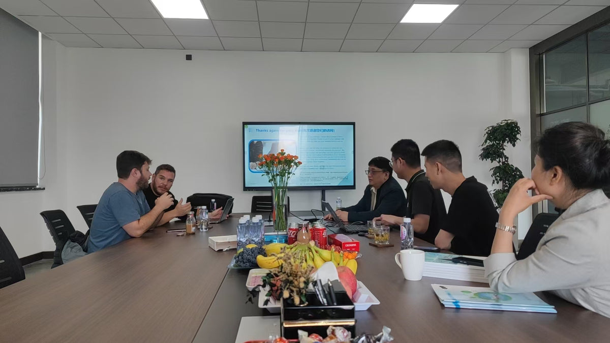 Yingzhou customer visit