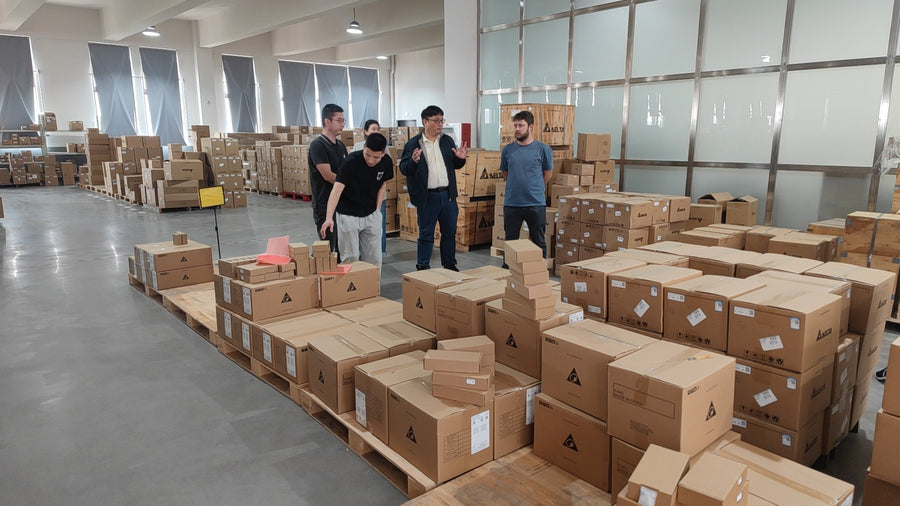 Actual industrial automation product supplied by Yingzhou