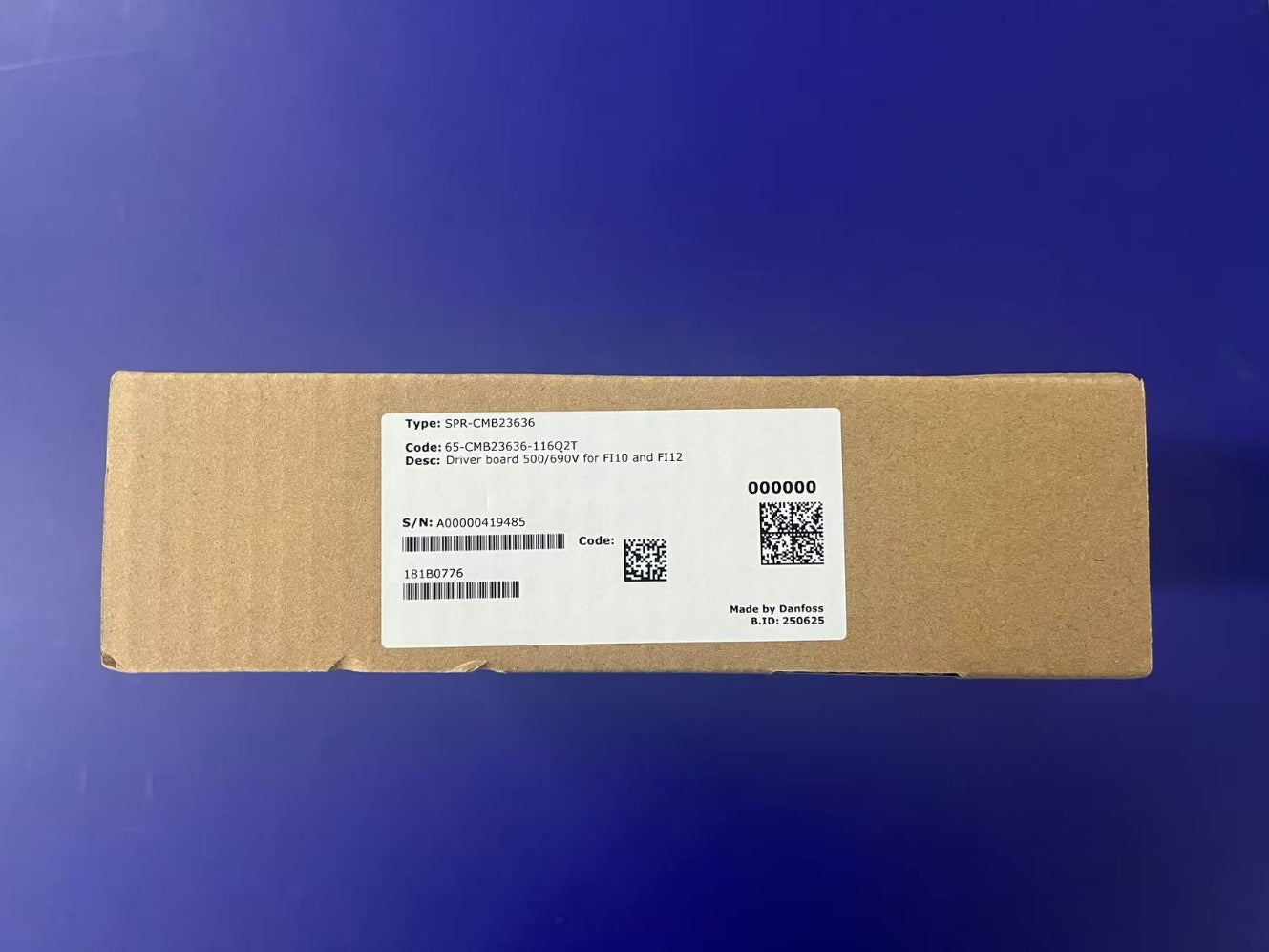 VACON Driver Board 181B0776 SPR-CMB23636
