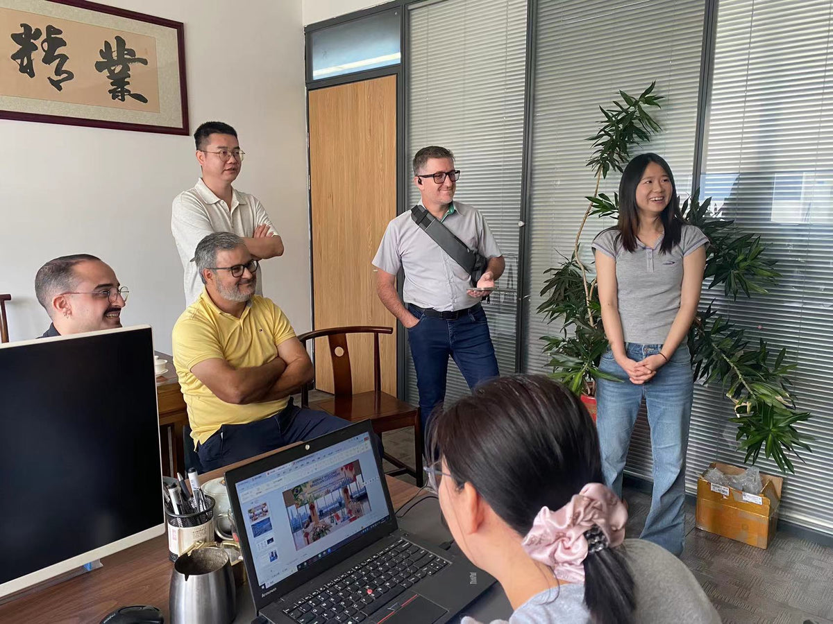 Yingzhou customer visit