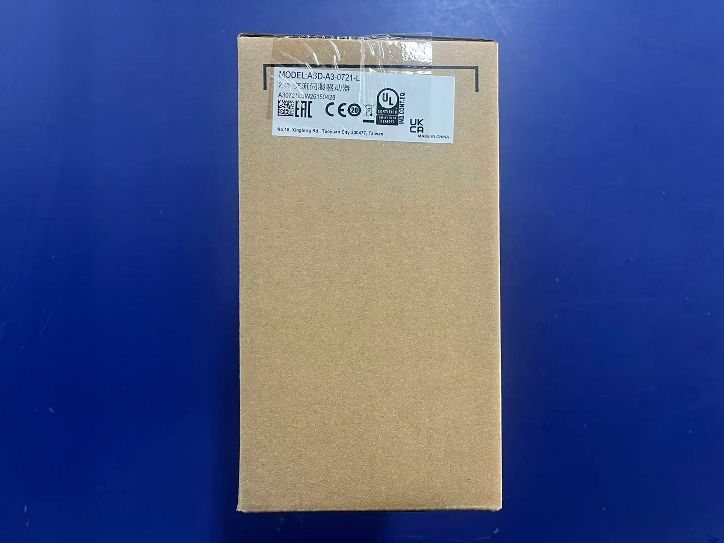 Delta ASD-A3-0721-L | ASDA-A3 Series AC Servo Drive | 750W 220V | High-Speed Pulse Train Type | 3.1kHz Bandwidth | Brand New Original