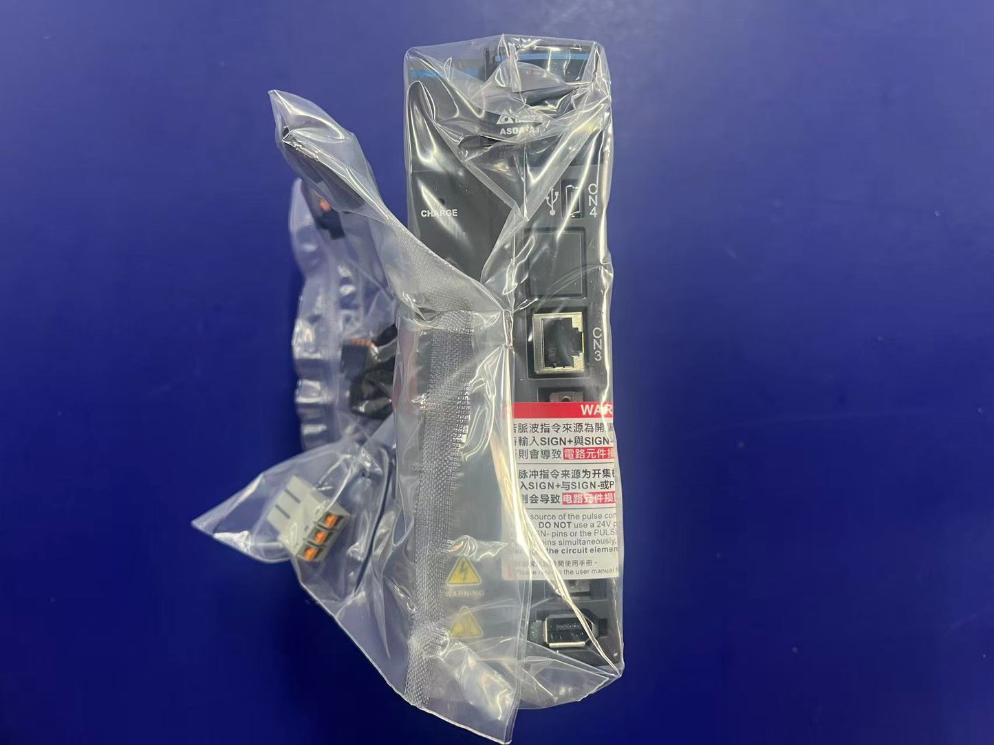 Delta ASD-A3-0721-L | ASDA-A3 Series AC Servo Drive | 750W 220V | High-Speed Pulse Train Type | 3.1kHz Bandwidth | Brand New Original