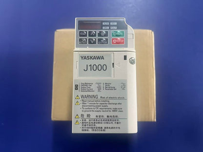 Yaskawa CIMR-JB2A0006BBA | J1000 Series AC Drive | 0.75kW 1HP | 6.0A Output | Three-Phase 200V-240V Input | Compact VFD Inverter | Non-EMC | Brand New Original