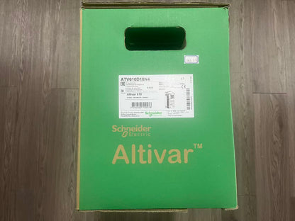 Schneider ATV610D18N4 | Altivar 610 VFD Inverter | 18.5kW 25HP | 38.5A Output | Three-Phase 380V-460V | Built-in EMC Filter | Brand New Original