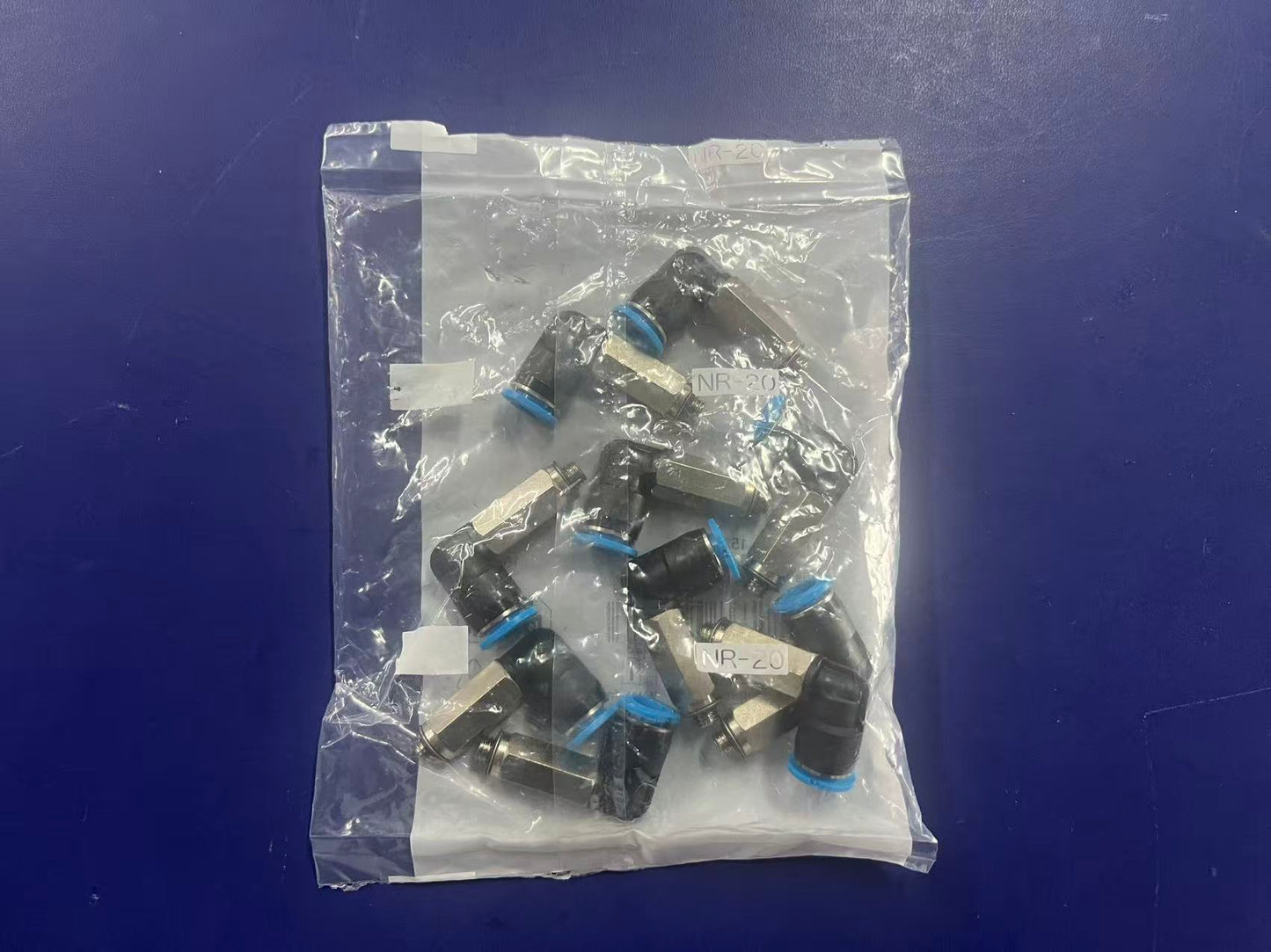 FESTO QSMLL-M5-6 Fitting | 153341 L-Swivel Push-In Fitting M5 Thread to 6mm Tubing | Brand New Original