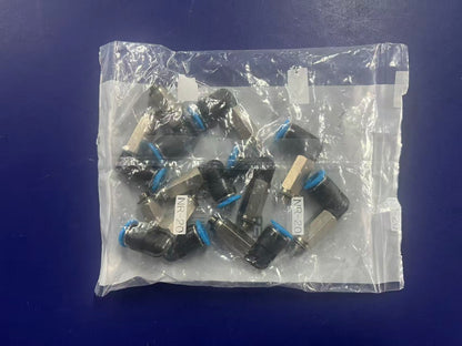 FESTO QSMLL-M5-6 Fitting | 153341 L-Swivel Push-In Fitting M5 Thread to 6mm Tubing | Brand New Original