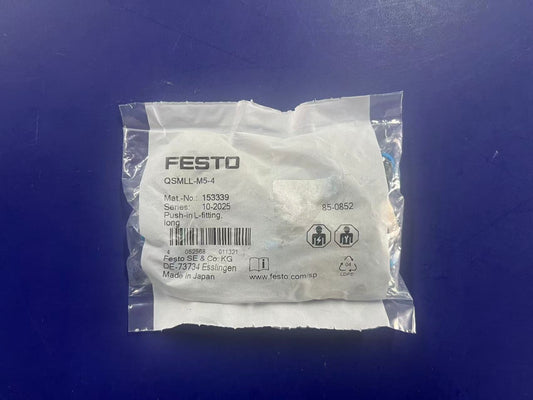 Festo VL/0-3-1/4 Válvula de Fim de Curso | 9984 | Rosca G1/4", Acionamento por Alavanca de Rolete | Válvula Mecânica Pneumática | Original Nova em Folha