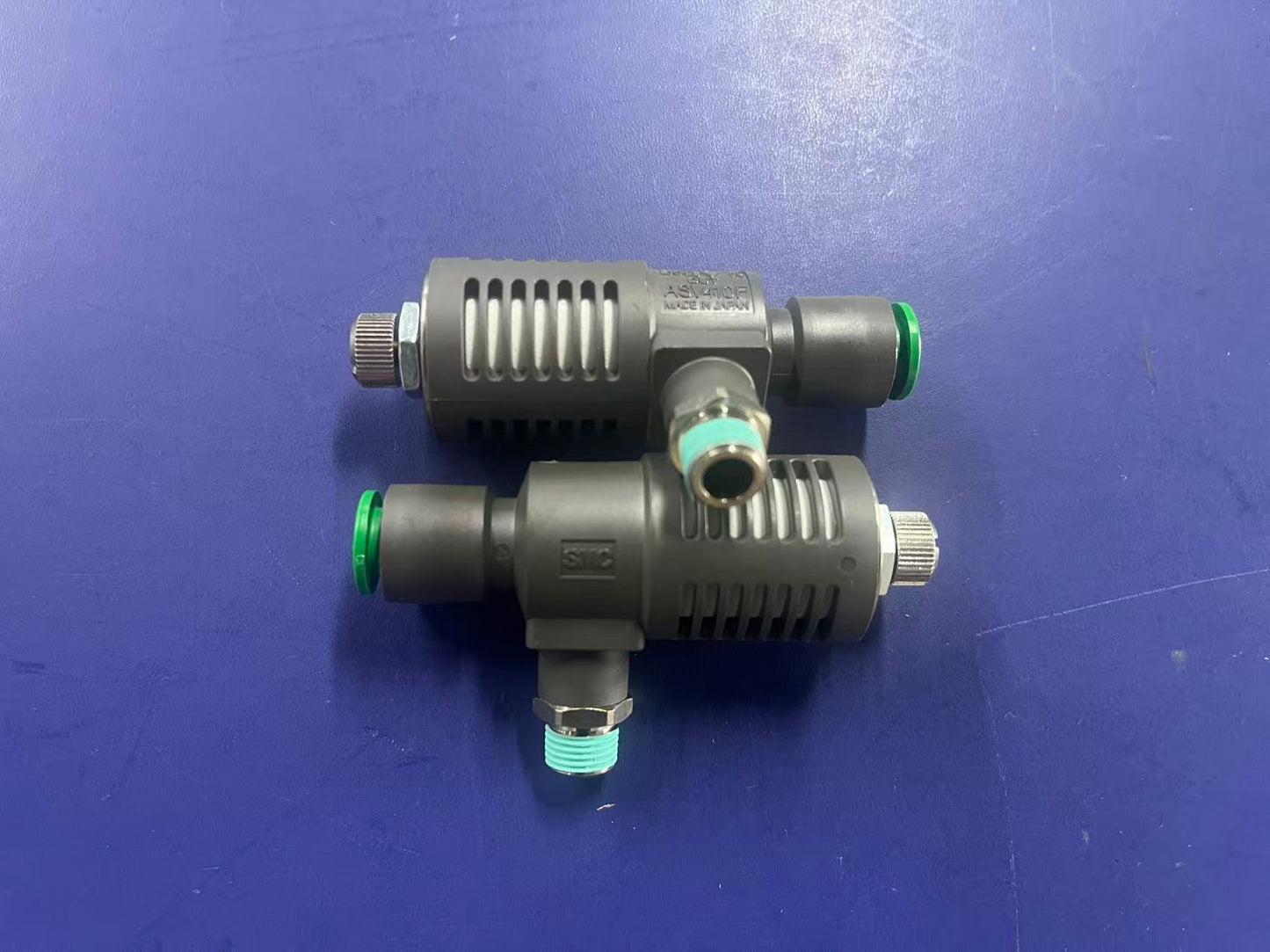 SMC ASV410F-01-08S Speed Controller | One-Way Flow Control Valve 1/8 Port 8mm Tubing | Brand New Original