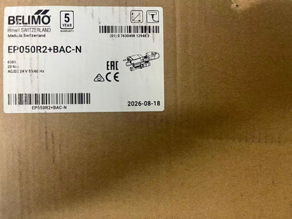 Belimo EP050R2+BAC-N DN50 24V BACnet Modbus 6.3L/s Electronic Pressure Independent Control Valve