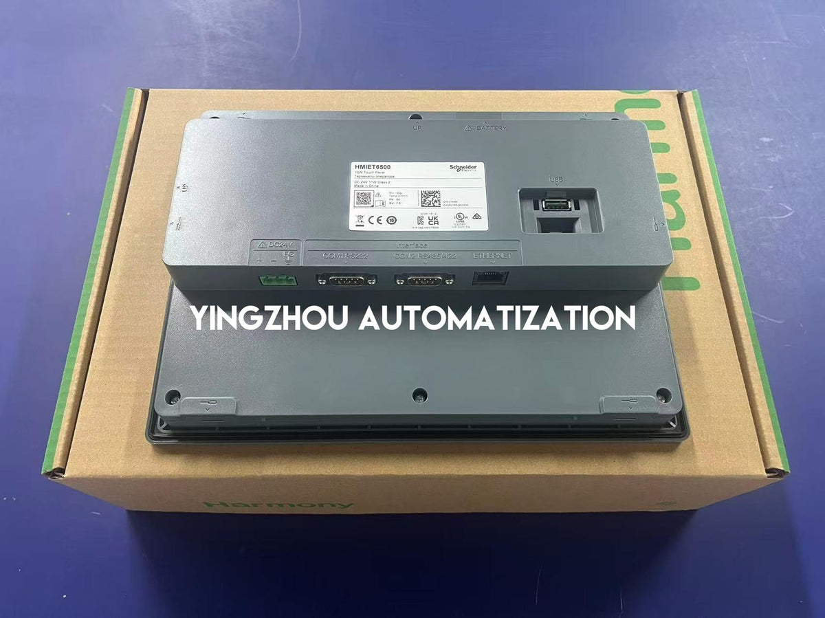 Schneider HMIET6500 Easy Harmony ET6 10.1in 1024x600 24V Ethernet Touch Panel