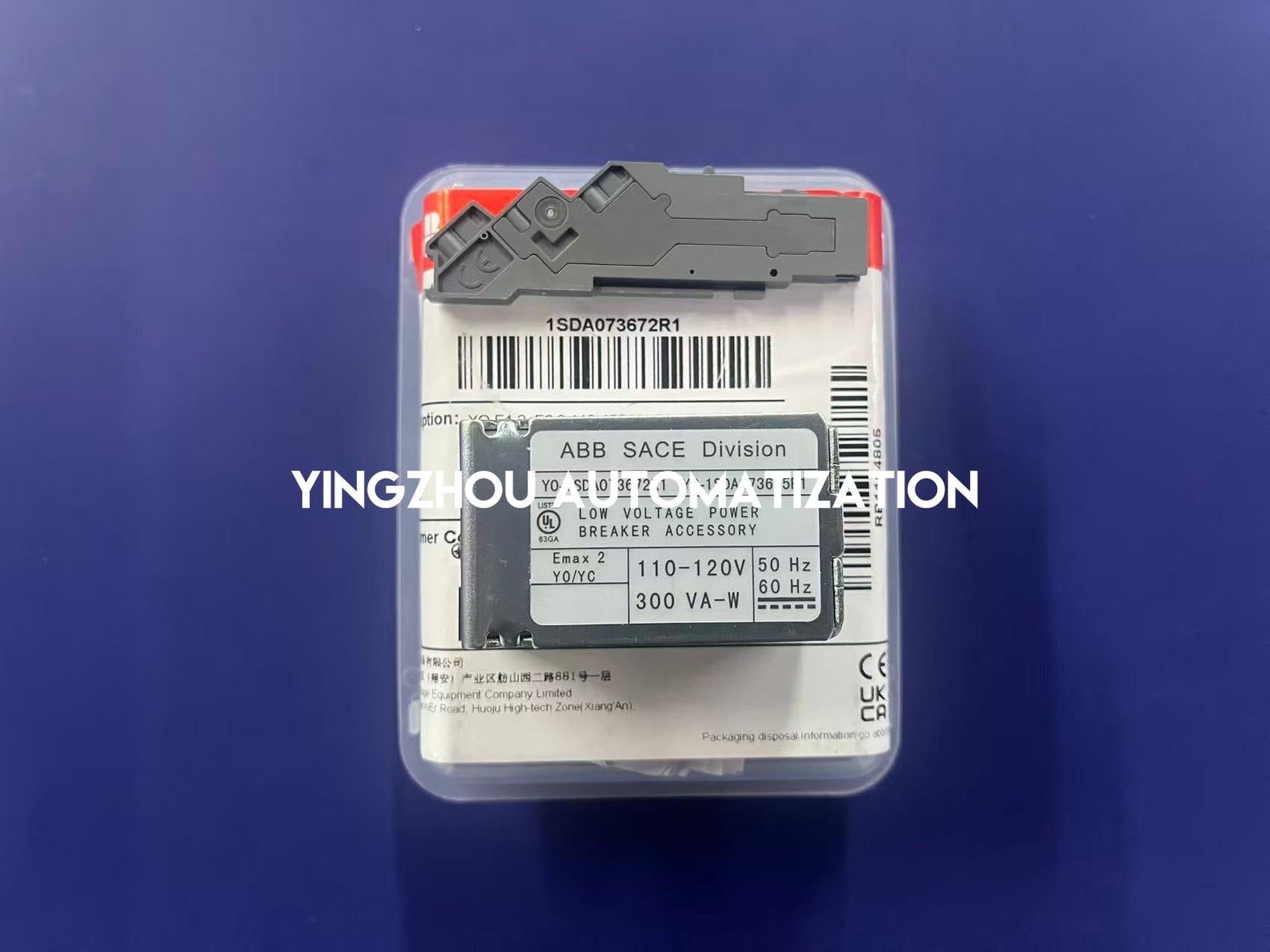 ABB 1SDA073672R1 Shunt Opening Release | YO for Emax 2 E1.2-E6.2, 110-120V AC/DC, Brand New Original-YingZhou Automatization