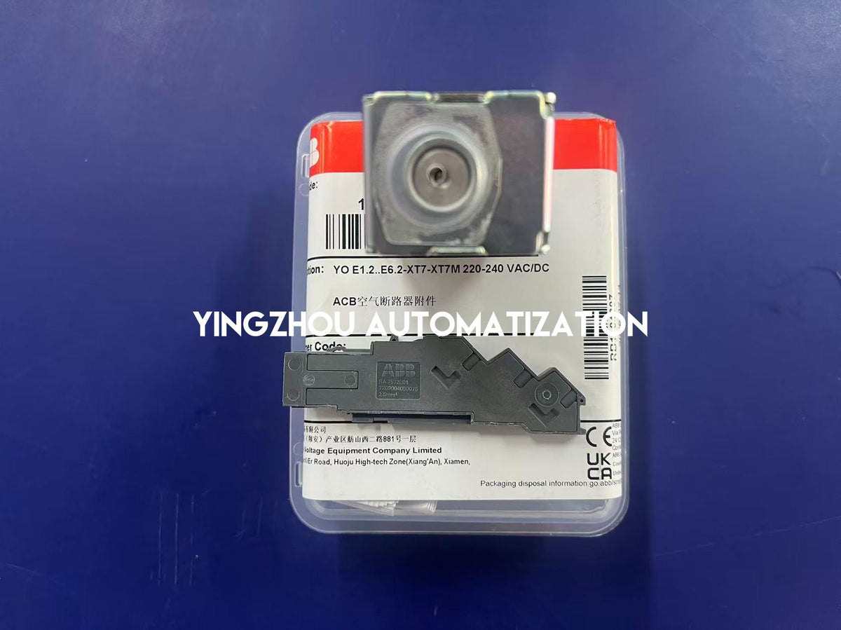 ABB 1SDA073674R1 YO Emax 2 220–240V AC/DC Shunt Opening Release-YingZhou Automatization