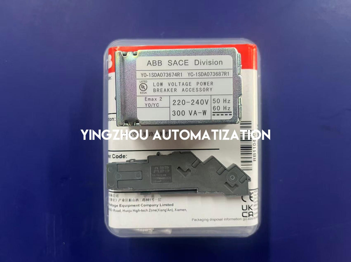 ABB 1SDA073674R1 YO Emax 2 220–240V AC/DC Shunt Opening Release-YingZhou Automatization
