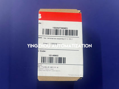 ABB 1SDA073906R1 Secondary Terminal Box Assembly | For Emax 2 E1.2-E6.2, Organized Wiring Solution, Brand New Original-YingZhou Automatization