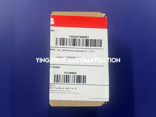 ABB 1SDA073906R1 Secondary Terminal Box Assembly | For Emax 2 E1.2-E6.2, Organized Wiring Solution, Brand New Original-YingZhou Automatization