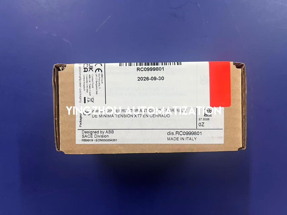 ABB 1SDA104823R1 Tmax XT7 AUE Early Contacts in Closing-YingZhou Automatization